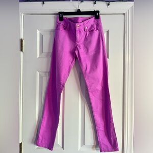 Lilly Pulitzer Worth Skinny Pants Size 2 Fuschia Pink